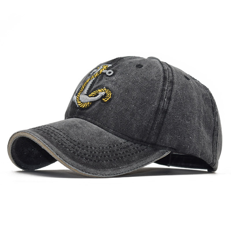 Nerem | Anchor Embroidered Cap