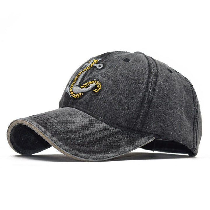 Nerem | Anchor Embroidered Cap