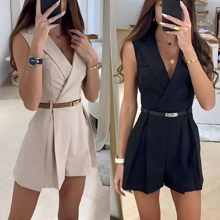 Vinda | Sleeveless Elegant Summer Jumpsuit