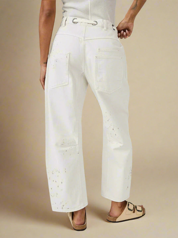 Felicia | Wide Leg Patchwork Pants