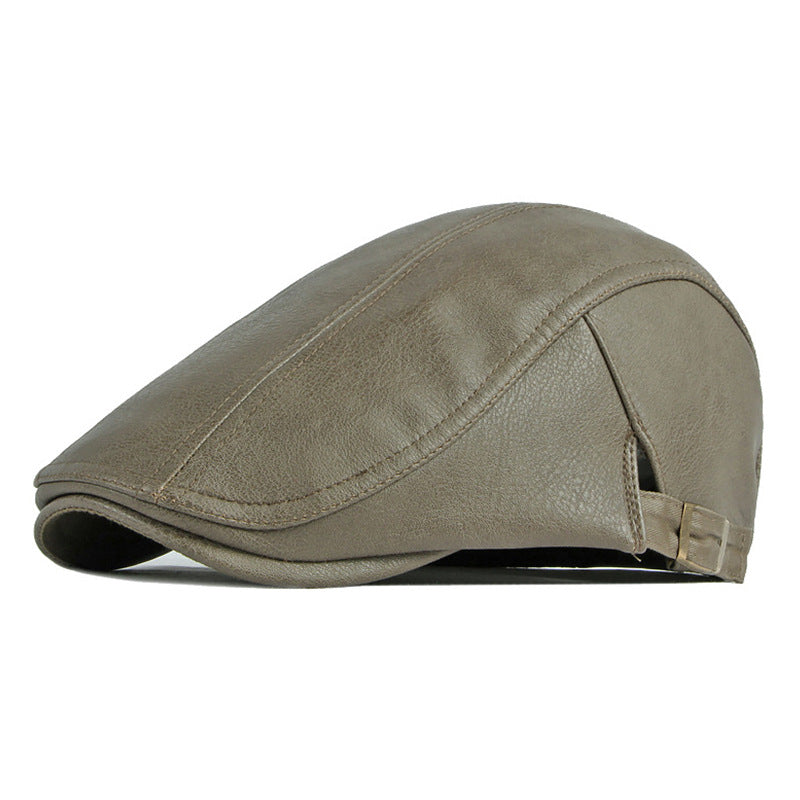 Arthur | Timeless Leather Cap