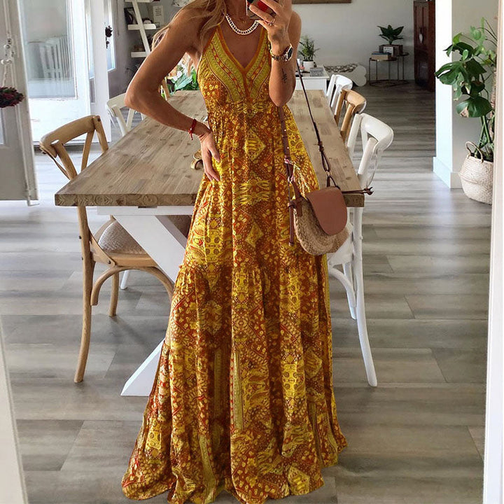 Julia | Boho Sleeveless Dress