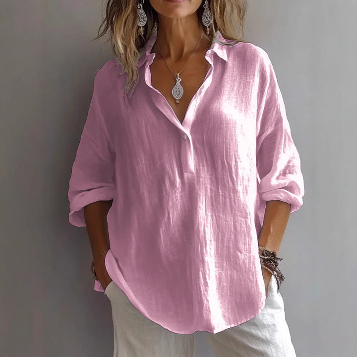 Magda | Effortless V-Neck Blouse