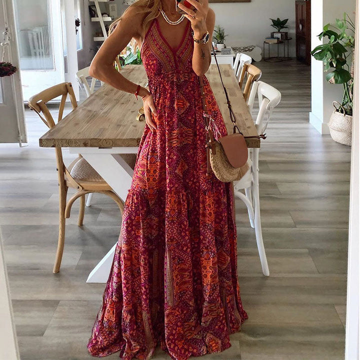 Julia | Boho Sleeveless Dress