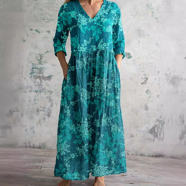 Moira | Timeless Floral Maxi Dress