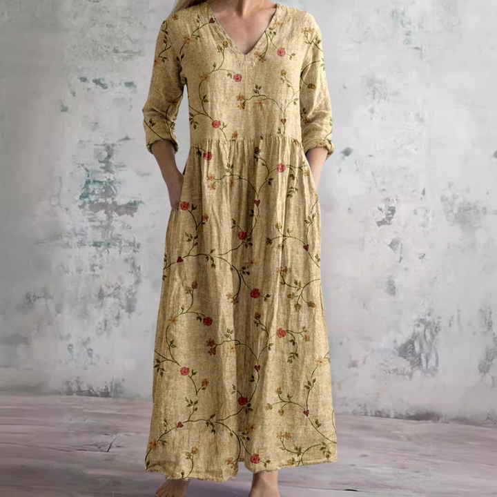 Moira | Timeless Floral Maxi Dress