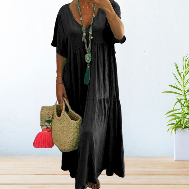 Riza | Cotton Linen Dress