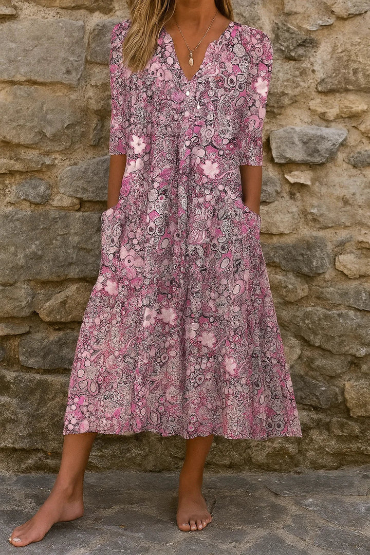 Mirana | Casual V-Neck Dress