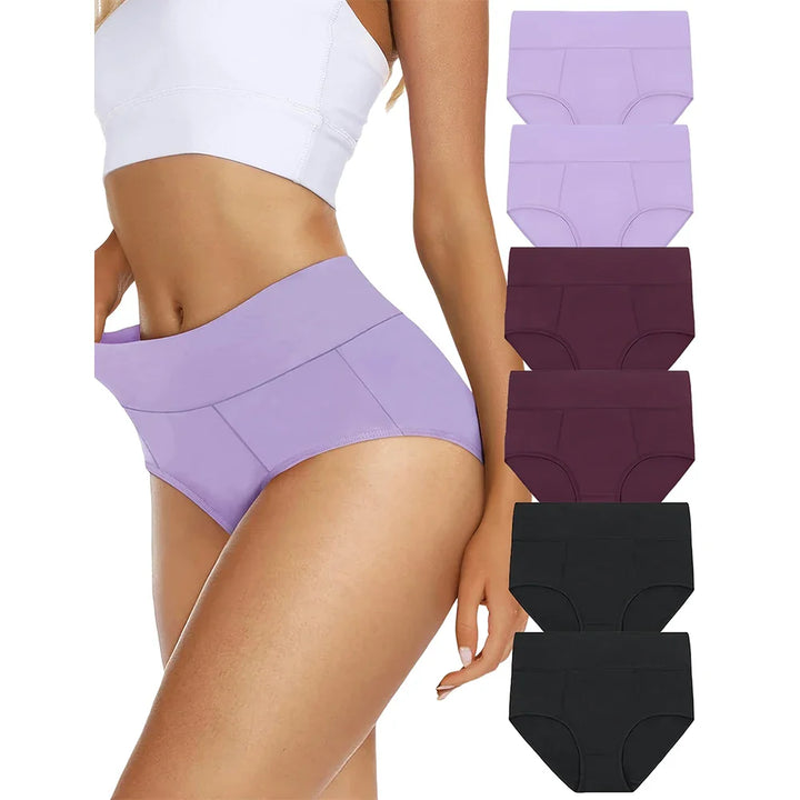 Pearl | Pack of 6 High-Waisted Shaping Panties