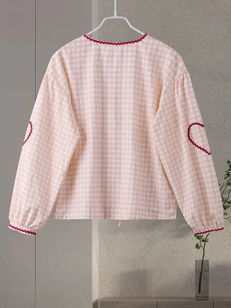 Liane | Coquette Heart Bow Top