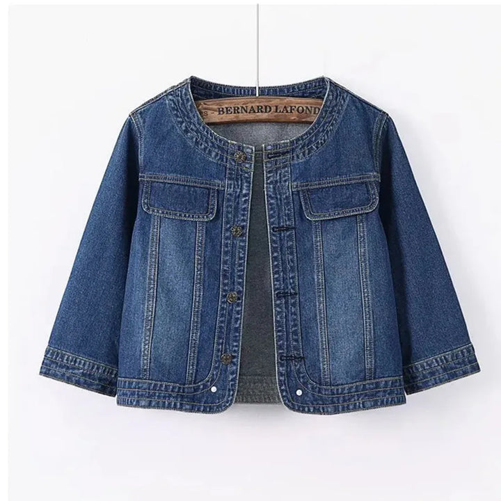 Vanessa | Crop Denim Jacket