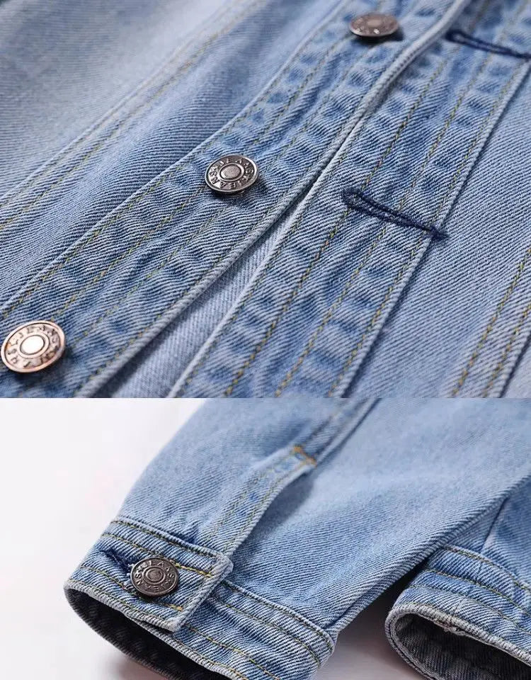 Vanessa | Crop Denim Jacket