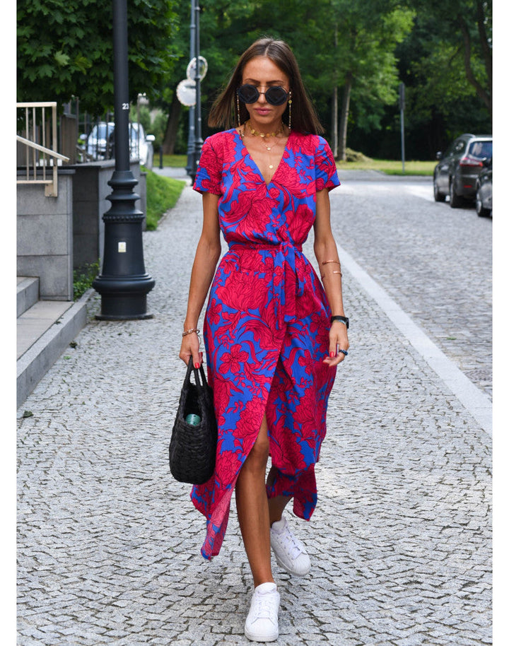 Olganda | Floral Wrap Dress