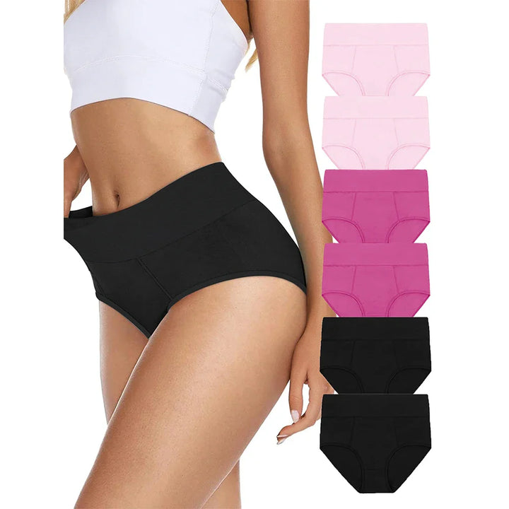 Pearl | Pack of 6 High-Waisted Shaping Panties