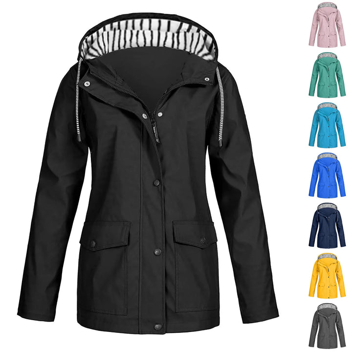 Linda | Waterproof Hooded Trench Coat