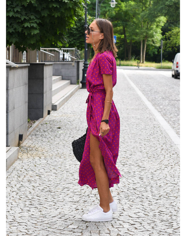 Olganda | Floral Wrap Dress