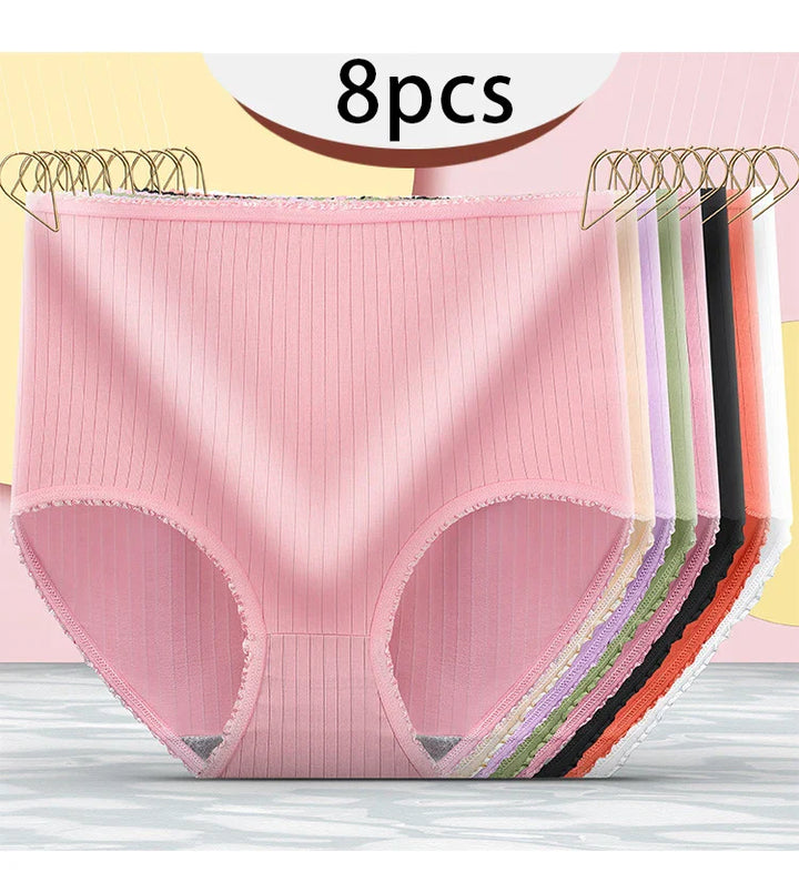 Alena | Pack of 8 High-Waisted Shaping Panties