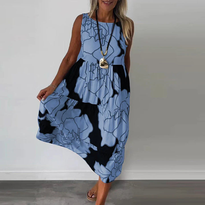 Evangeline | Sleeveless Maxi Dress