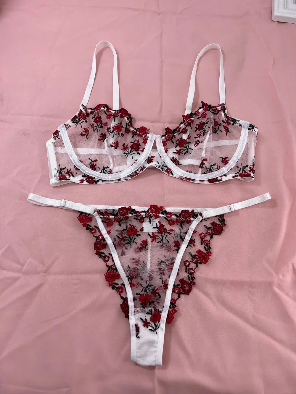 Jazmine | Floral Lingerie Set