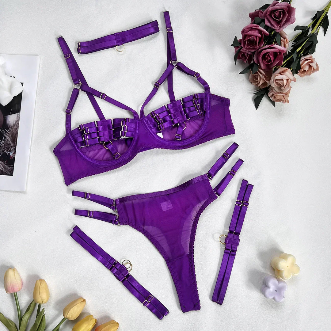 Mazie | 4-Piece Lingerie Set