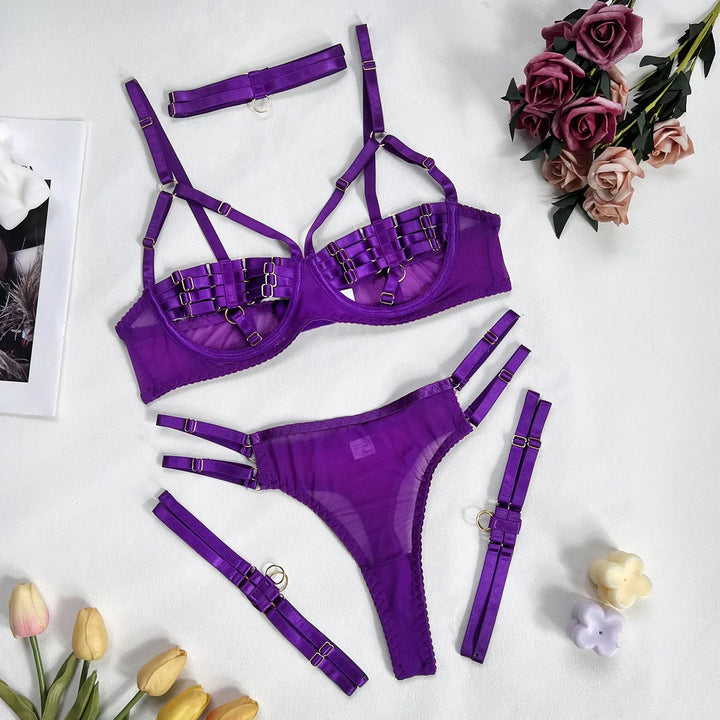Mazie | 4-Piece Lingerie Set