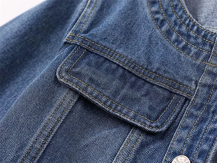 Vanessa | Crop Denim Jacket