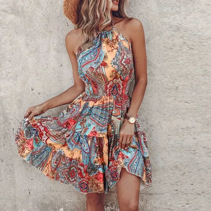Karrel | Bold Print Mini Dress