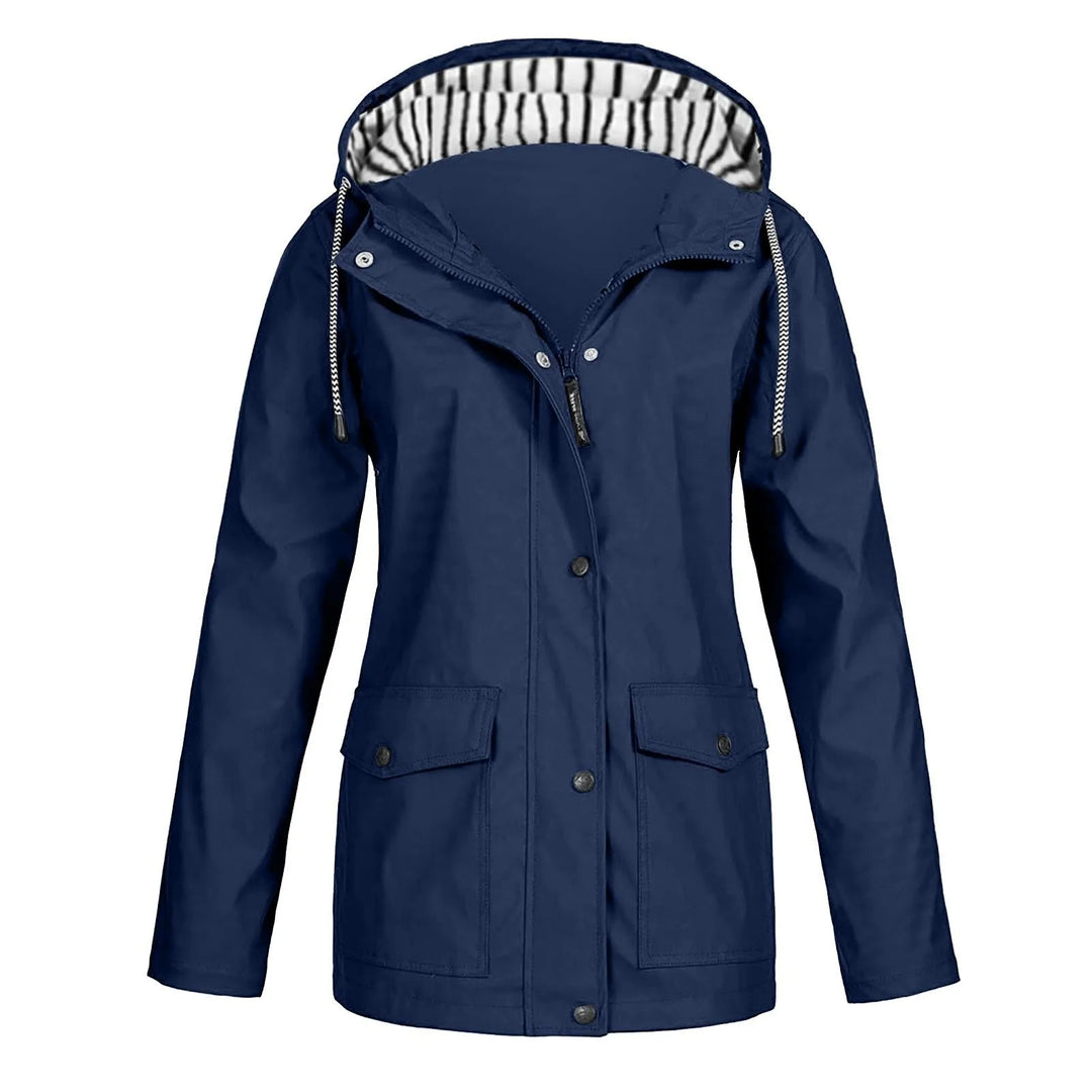 Linda | Waterproof Hooded Trench Coat
