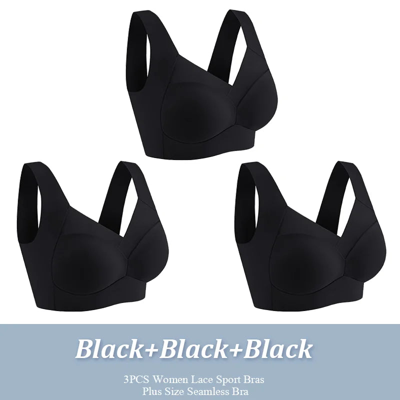 Patty | Pack of 3 Comfortable Seamless Bras