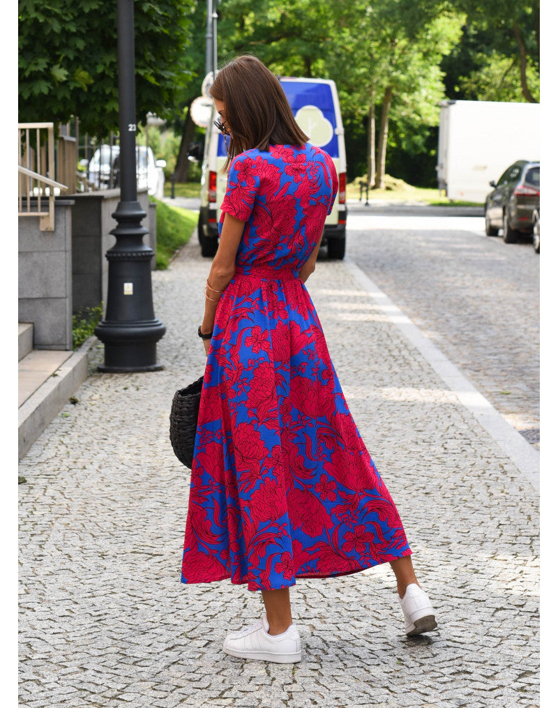 Olganda | Floral Wrap Dress