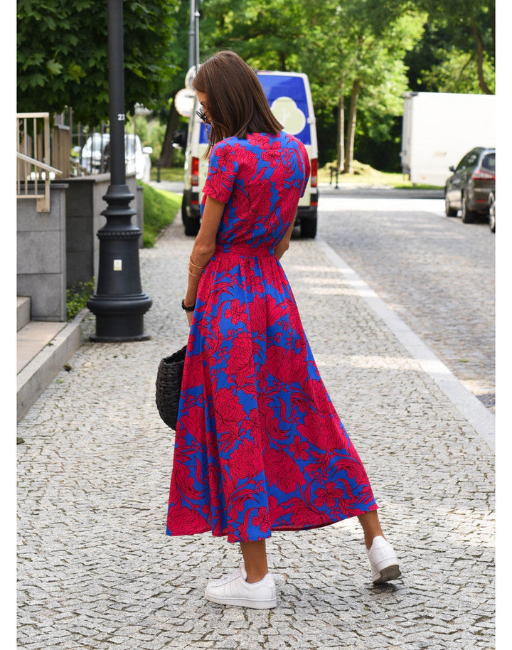Olganda | Floral Wrap Dress