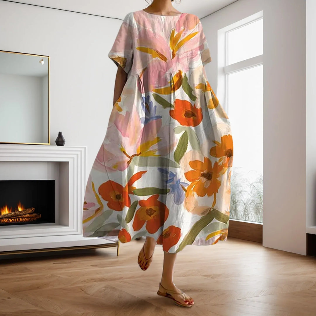 Marian | Comfy Floral Dress