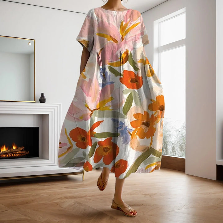 Marian | Comfy Floral Dress