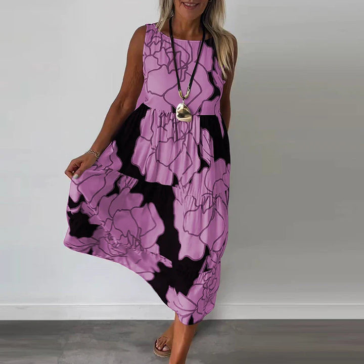 Evangeline | Sleeveless Maxi Dress