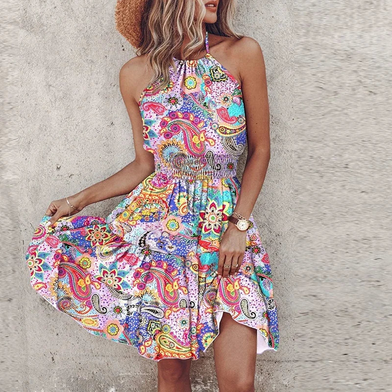 Karrel | Bold Print Mini Dress