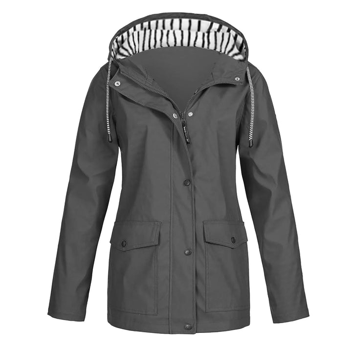 Linda | Waterproof Hooded Trench Coat