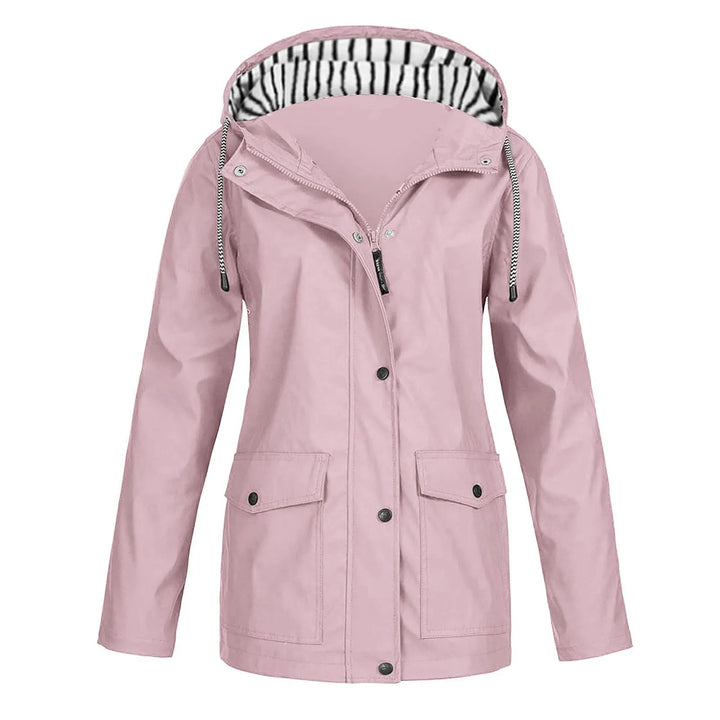 Linda | Waterproof Hooded Trench Coat