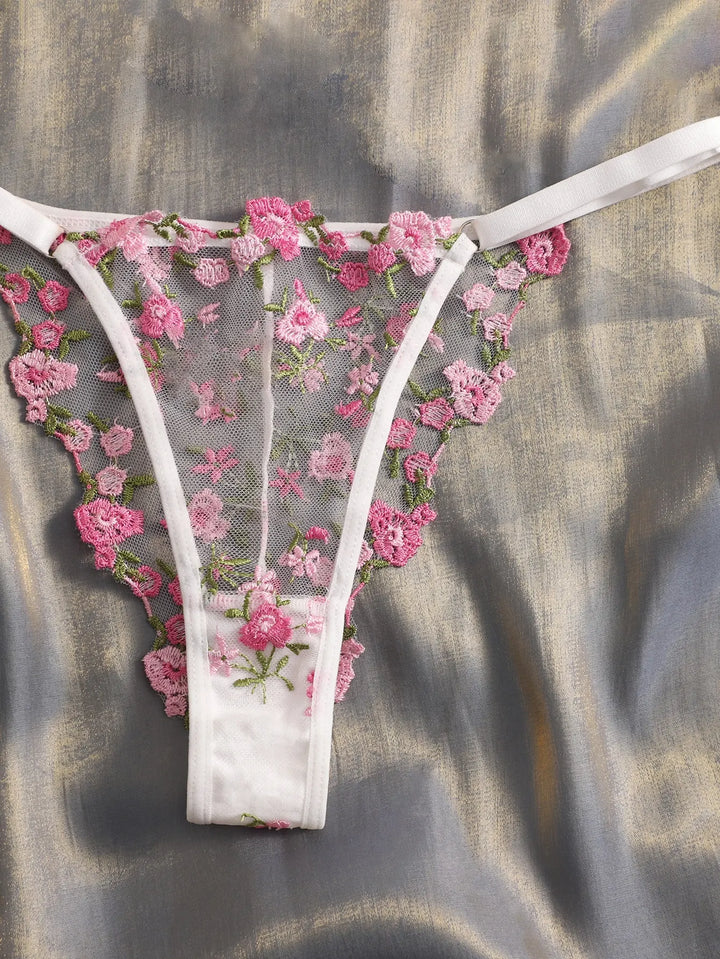 Jazmine | Floral Lingerie Set