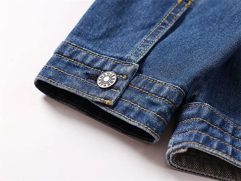 Vanessa | Crop Denim Jacket