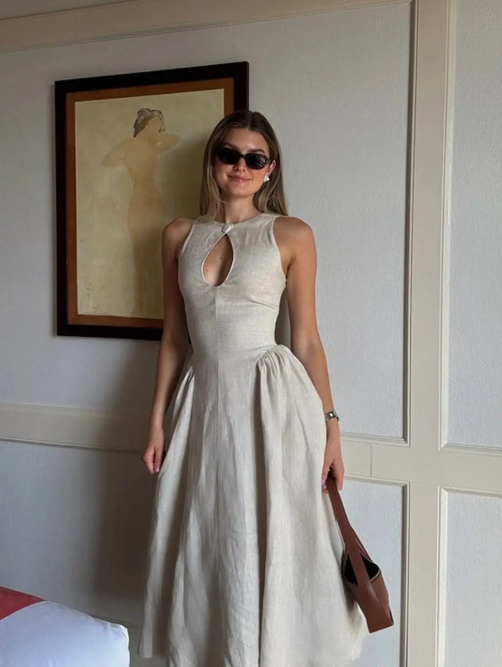 Shanaiah | Keyhole Elegant Dress