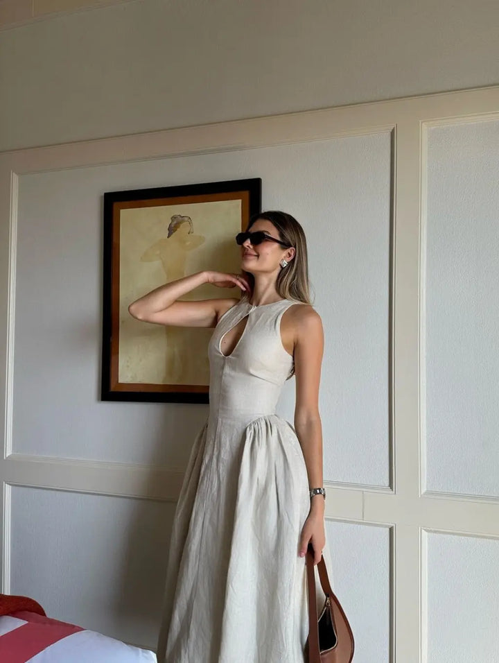 Shanaiah | Keyhole Elegant Dress