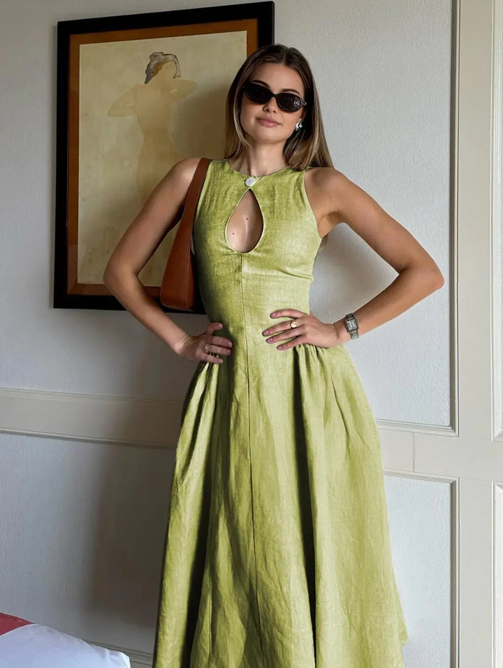 Shanaiah | Keyhole Elegant Dress