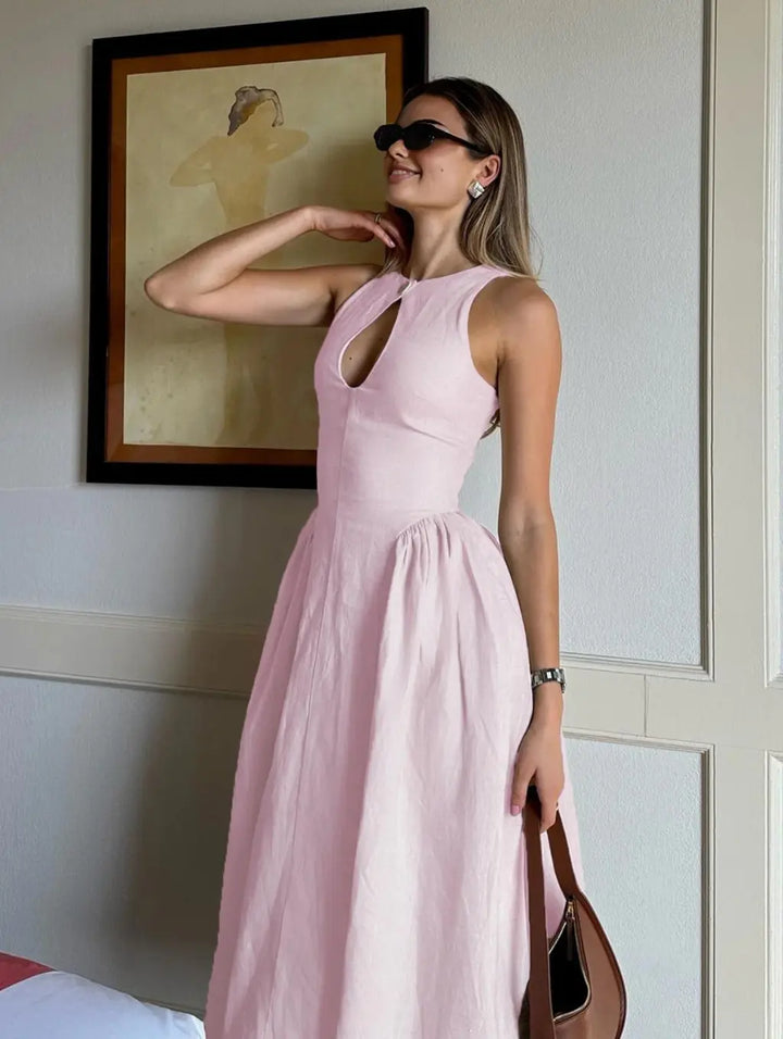 Shanaiah | Keyhole Elegant Dress
