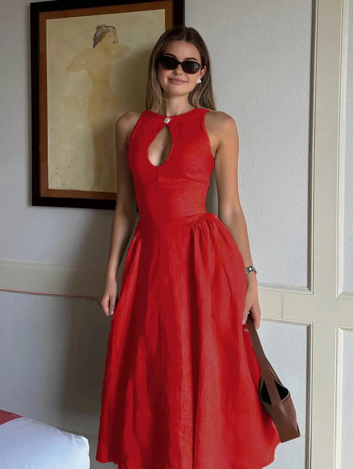 Shanaiah | Keyhole Elegant Dress