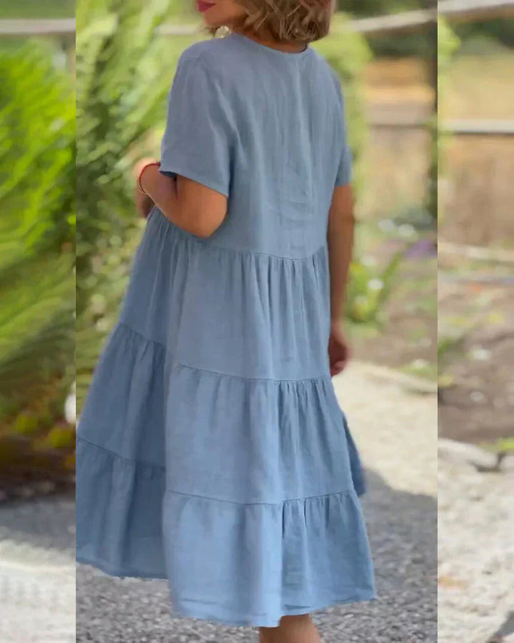 Brittany | Casual Summer V-neck Dress