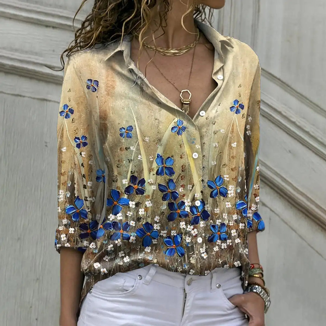 Julie | Casual Printed Blouse