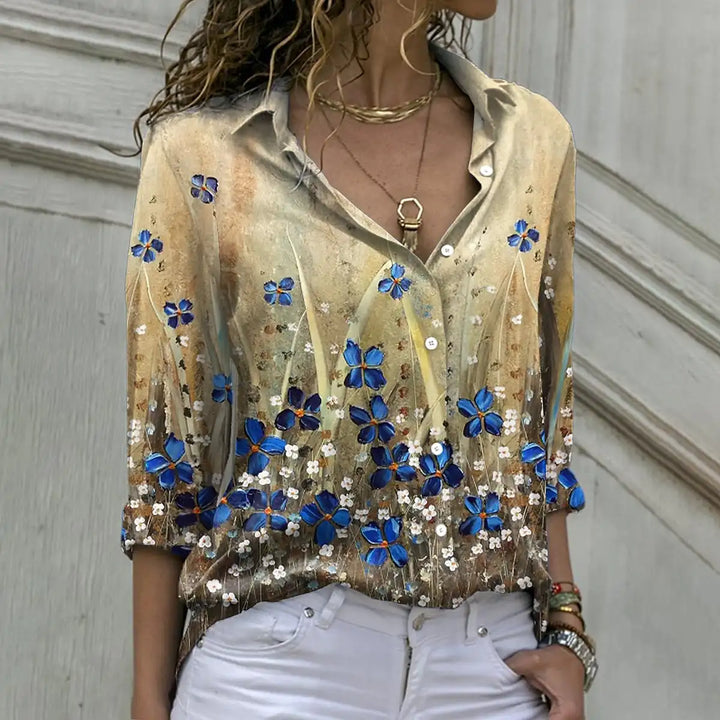 Julie | Casual Printed Blouse