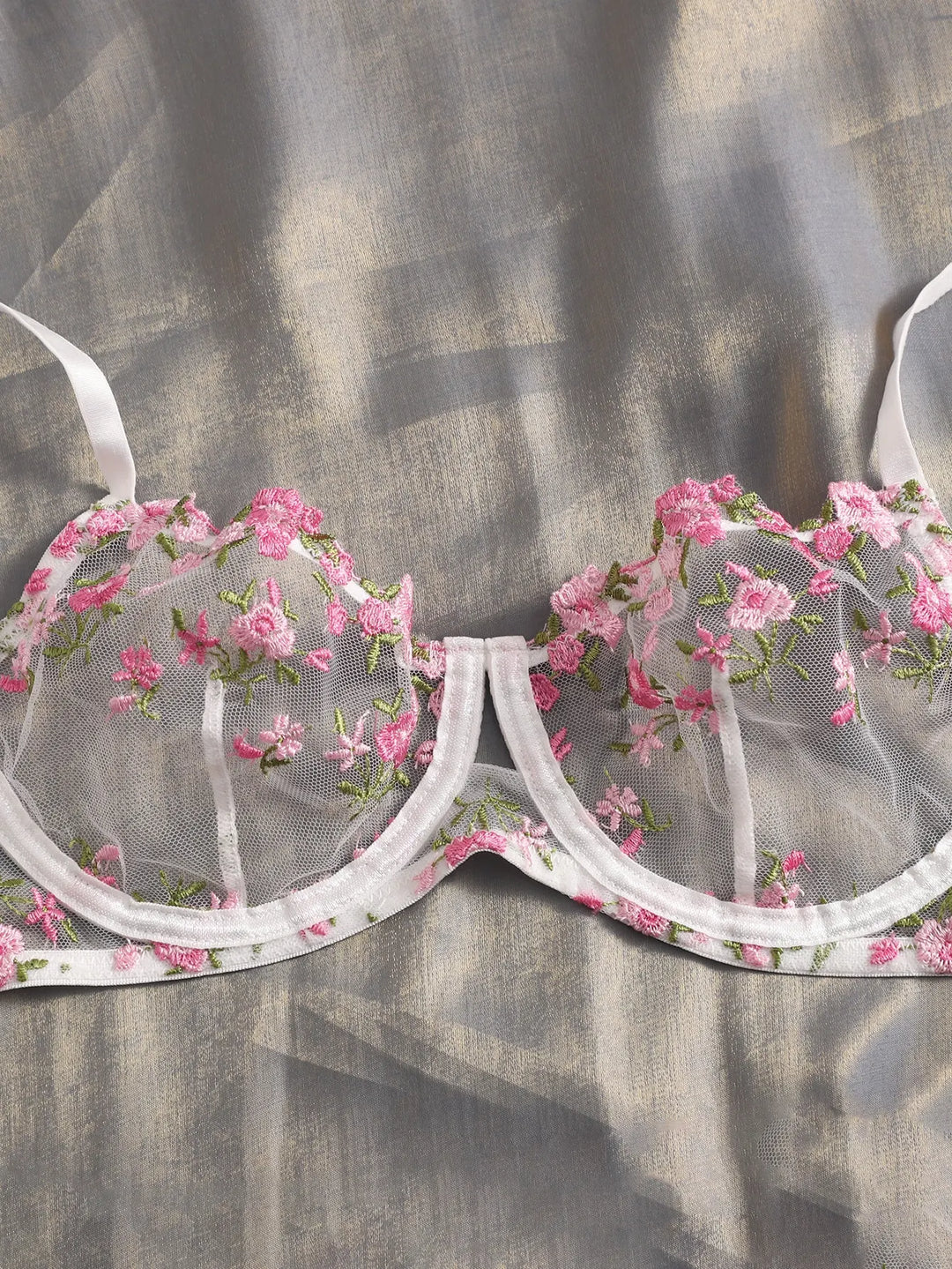 Jazmine | Floral Lingerie Set