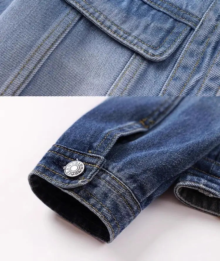 Vanessa | Crop Denim Jacket