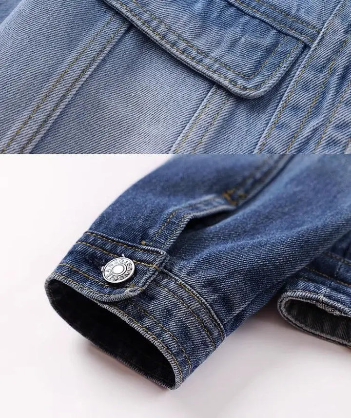 Vanessa | Crop Denim Jacket